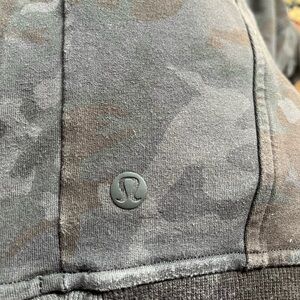 Lululemon Black Camo Scuba Hoodie